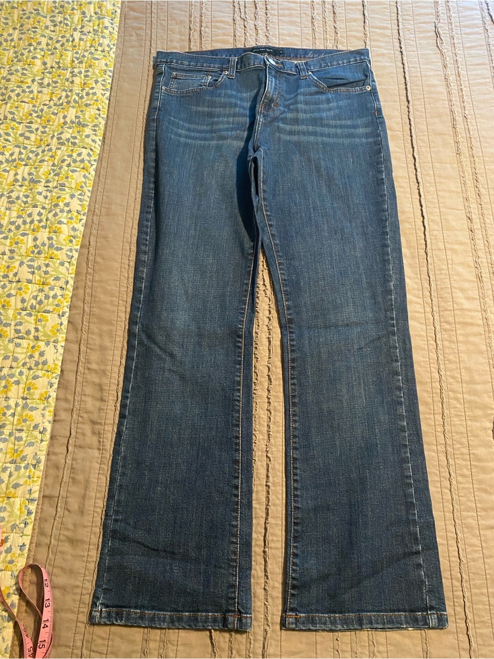Calvin Klein Classic Women's Blue Denim Jeans - size: 12 (women’s)